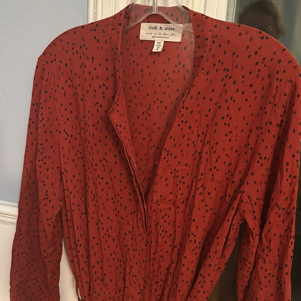 Cloth and Stone Wrap Dress